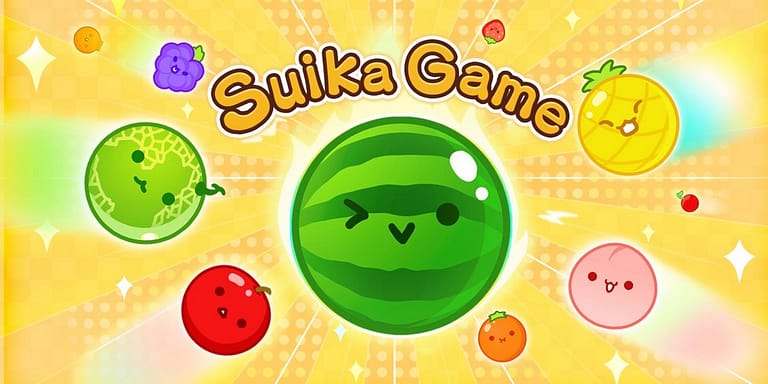 Suika Game, a watermelon-making mix-n-match, is now in pre-registration