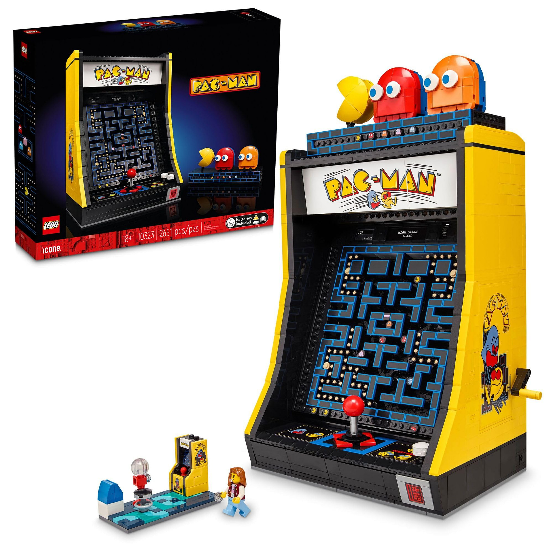 LEGO PAC-Man Arcade Building Kit