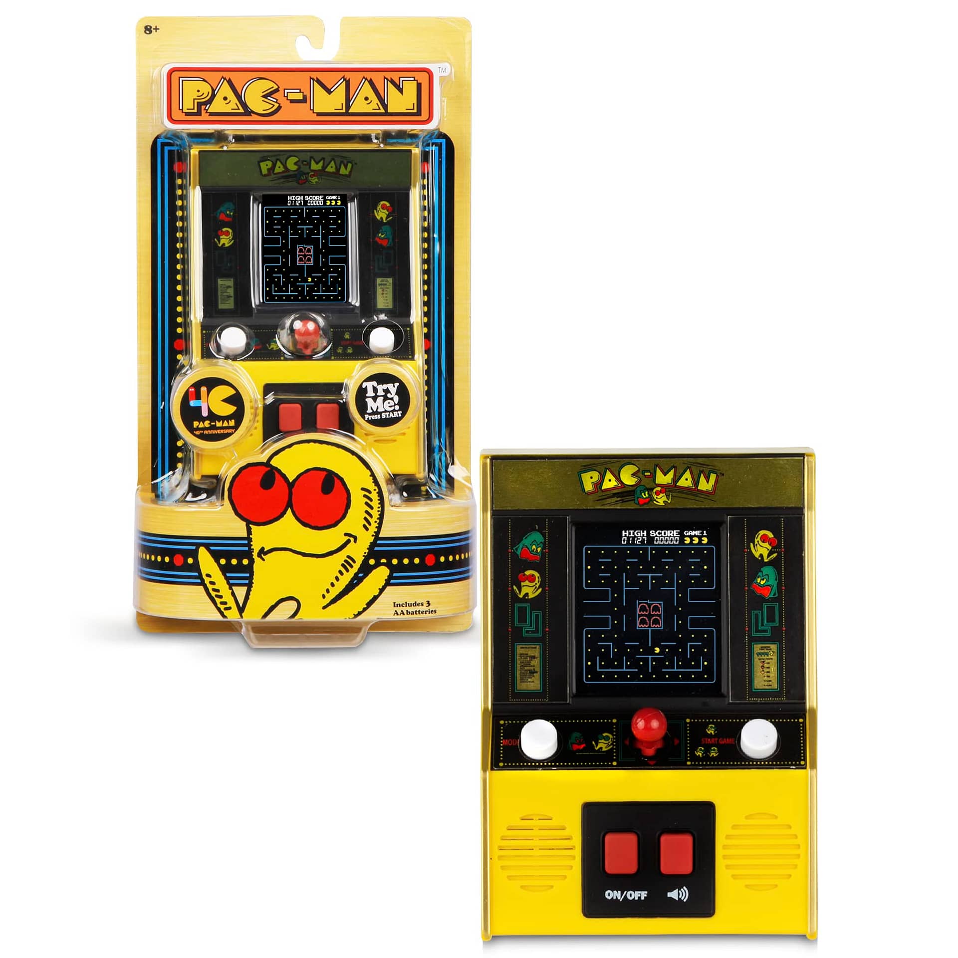 Pac-Man Color LCD Retro Mini Arcade Game