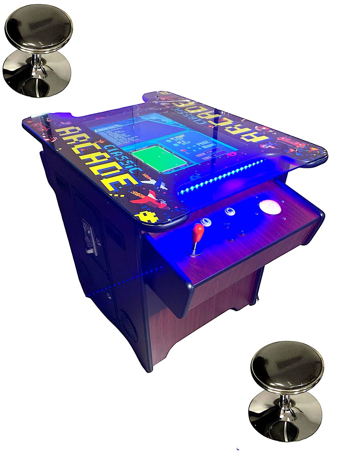 Top Us Video Arcades Full Size Commercial Grade Cocktail Arcade Machine